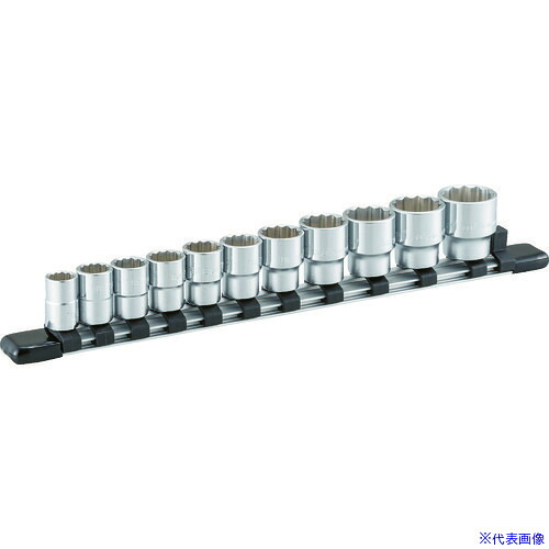 ■TONE ソケットセット(12角・ホルダー付)インチサイズ 11pcs HDB311(8109746)
