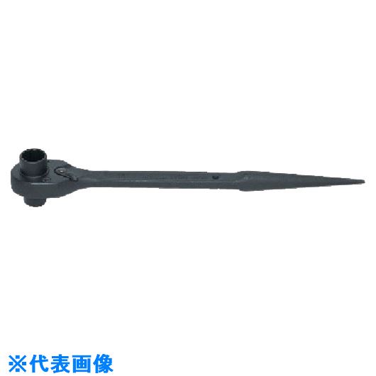 ■Ko-ken 両口シノ付ラチェット 対辺14×17mm 17114X17(8117519)[送料別途見積り][法人・事業所限定][掲外取寄]