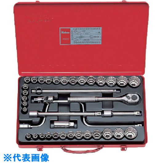 ■Ko-ken ソケットセット 差込角12.7mm 4238AM(8119351)[送料別途見積り][法人・事業所限定][掲外取寄]｜セミプロＤＩＹ店ファースト 29,458円