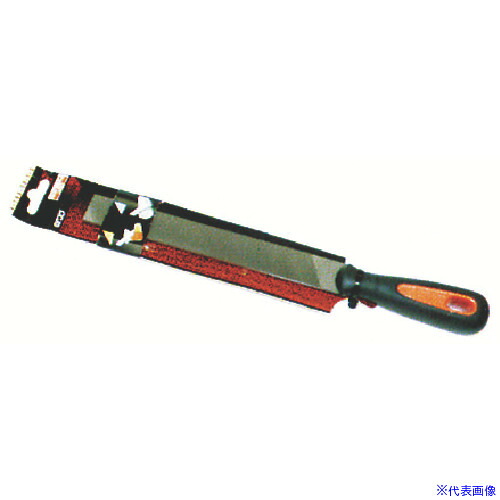 ■BAHCO エルゴ鉄工用ヤスリ 長さ200mm 断面25mm×4mm 41530812(8131699)×10[送料別途お見積り][法人限定][掲外取寄]