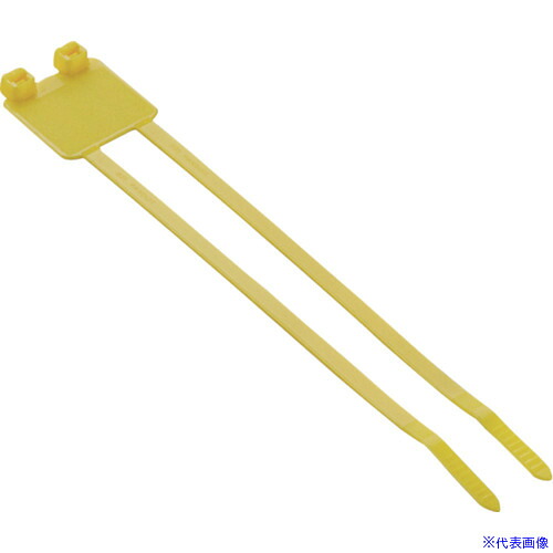 ■PANDUIT 旗型タイプナイロン結束バンド 黄 (500本入) PL2M2SD4Y(8146421)[送料別途お見積り][法人限定][掲外取寄]｜セミプロＤＩＹ店ファースト