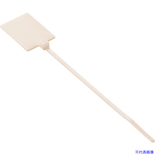 ■PANDUIT 旗型タイプナイロン結束バンド 白 (1000本入) PLF1MAM10(8146441)