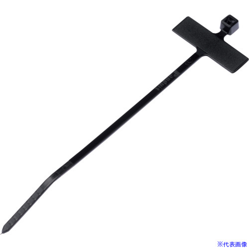 ■PANDUIT 旗型タイプナイロン結束バンド 耐候性黒 (1000本入) PLM1MM0(8146452)