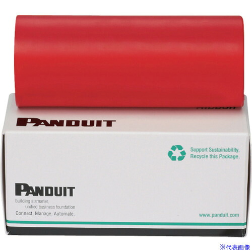■PANDUIT 熱転写プリンタ用インクリボン レジン 赤 RMER4RD(8146530)