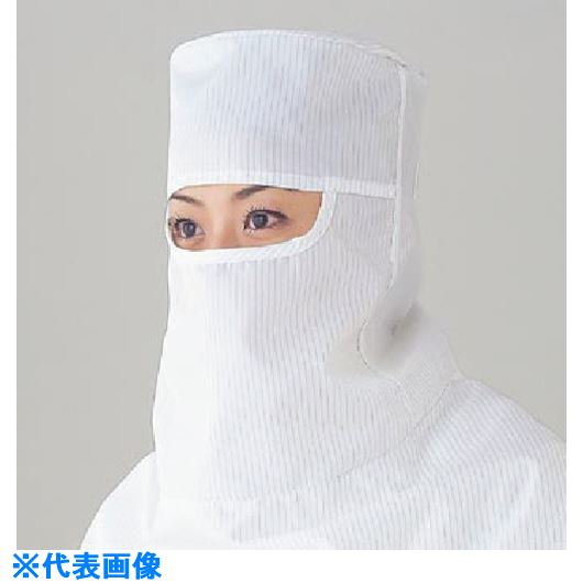■GOLDWIN フェイスカバーフード緑M PA1361GM(8160627)×10[送料別途お見積り][法人限定][掲外取寄]