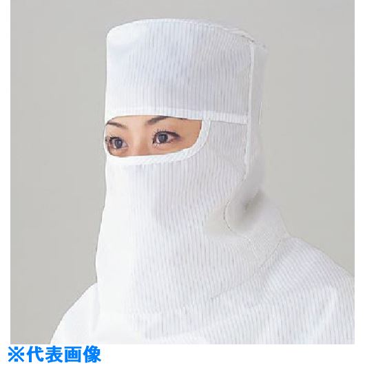 ■GOLDWIN フェイスカバーフードモスグリーン PA1361MGM(8160629)×10[送料別途お見積り][法人限定][掲外取寄]