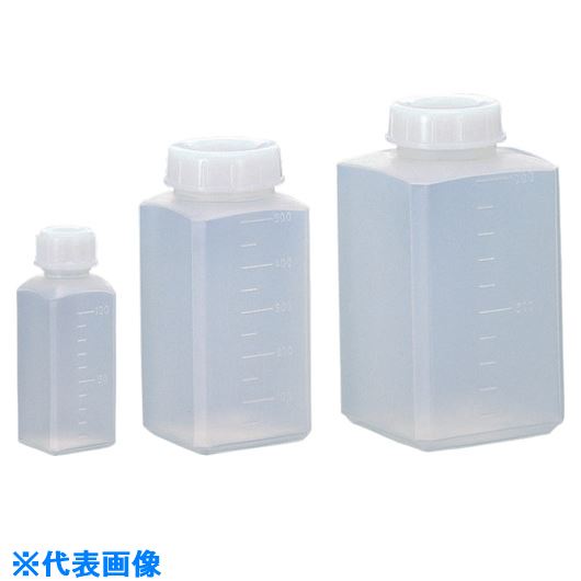 ■サンプラ 角瓶A型 500mL (100本入) 02128C(8162611)[送料別途お見積り][法人限定][掲外取寄]