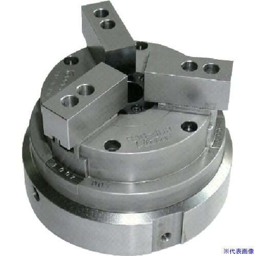 ■Victor エアチャック RAC-5B3 インデックス用 エア常時供給型 3ツ爪 RAC5B3(8166568)[法人限定][外直送元]