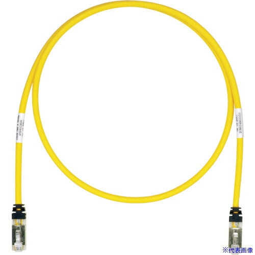 ■PANDUIT CAT6A/CAT6 シールドパッチコード 20m 黄 STP6X20MYL STP6X20MYL(8180479)｜セミプロＤＩＹ店ファースト
