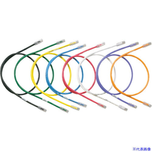 ■PANDUIT カテゴリ5EUTPパッチコード 2m グレー UTPCH2MGYY(8180758)×10[送料別途お見積り][法人限定][掲外取寄]