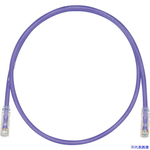 ■PANDUIT カテゴリ6UTPパッチコード 20m 紫 UTPSP20MVLY(8180858)×10[送料別途お見積り][法人限定][メーカー取寄]
