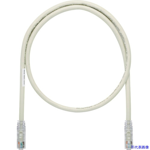 ■PANDUIT カテゴリ6UTPパッチコード 7m グレー UTPSP7MGYY(8180919)&times;10[送料別途お見積り][法人限定][掲外取寄]｜セミプロＤＩＹ店ファースト