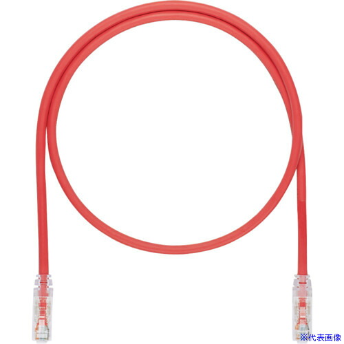 ■PANDUIT カテゴリ6UTPパッチコード 7m 赤 UTPSP7MRDY(8180921)&times;10[送料別途お見積り][法人限定][掲外取寄]｜セミプロＤＩＹ店ファースト