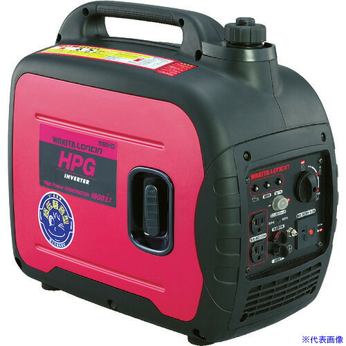 ■MEIHO 防音型インバータガソリン発電機HPG&minus;1600I2 HPG1600I2(8189252)｜セミプロＤＩＹ店ファースト