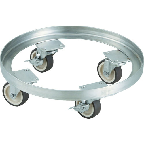 ■TRUSCO SUS304 タンク台車 25L ステン金具 NU車輪 STA25SNU(8189520)[法人限定][直送元]