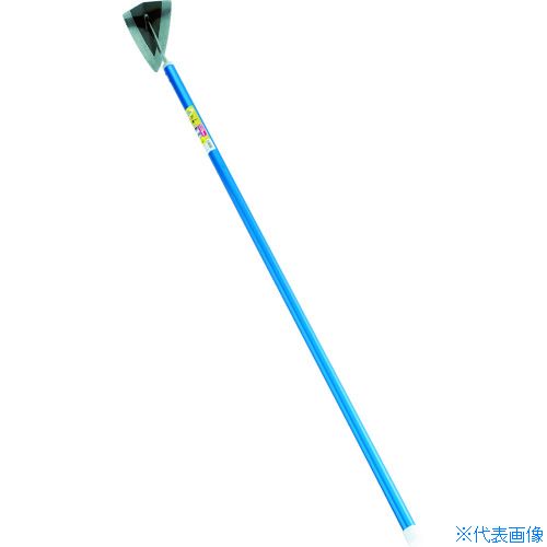 ■浅野木工所 草削 パイプ柄ウェーブデルタホー210mm 10038(8190921)