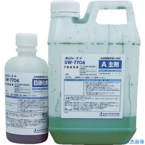 ■TC オッシャーコート コンクリート凹凸補修剤 6Kgセット C82レッド UW7706C82(8195692)[送料別途お見積り][法人限定][直送]
