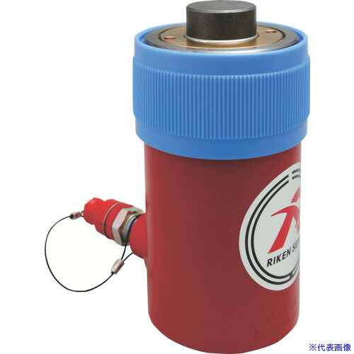 ■RIKEN 単動式油圧シリンダー ストローク25mm VCカプラ付 MC125VC(8199922)[送料別途お見積り][法人限定][直送]｜セミプロＤＩＹ店ファースト