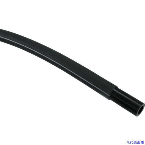 ■チヨダ エルフレックスLEーSタイプ 12mm/20m 黒 LES1220BK(8202343)[送料別途お見積り][法人限定][掲外取寄]