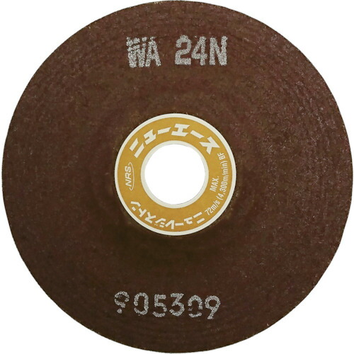 ■NRS オフセット型研削砥石 ニューエース 100×6×15 WA24N NA1006WA24N(8202427)×25