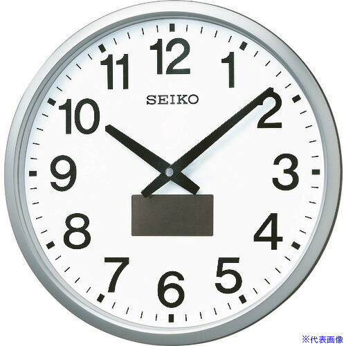 ■SEIKO ハイブリッドソーラー電波掛時計 SF242S(8202557)