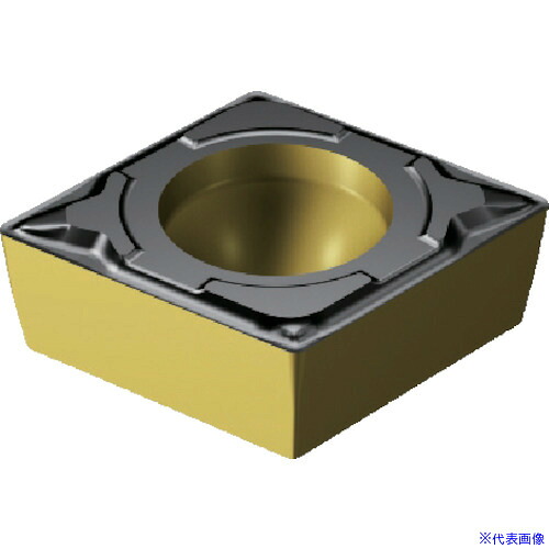 ■SANDVIK コロターン111 旋削用ポジチップ(120) 3210 CPMT060204KF(3210)(8203694)&times;10[送料別途お見積り][法人限定][掲外取寄]｜セミプロＤＩＹ店ファースト