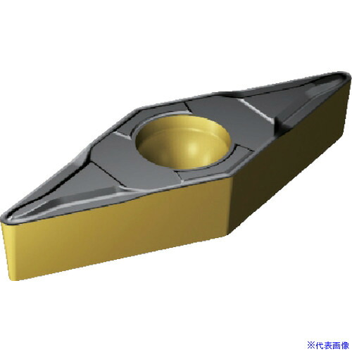 ■SANDVIK コロターン107 旋削用ポジチップ(120) 3210 VBMT110304KF(3210)(8204688)&times;10[送料別途お見積り][法人限定][掲外取寄]｜セミプロＤＩＹ店ファースト