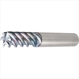 ■京セラ 高能率 高送り・仕上げ加工用エンドミル 6/8PFK ロング 6PFK100450(8250217)[送料別途お見積り][法人限定][掲外取寄]