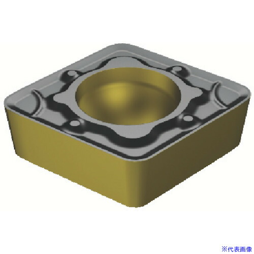 ■サンドビック コロターン107 旋削用ポジチップ(122) 4305 CCMT09T304WM(4305)(8252215)×10[送料別途見積り][法人・事業所限定][掲外取寄]