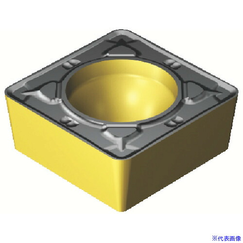 ■サンドビック コロターン107 旋削用ポジチップ(122) 4305 SCMT120408PR(4305)(8252322)&times;10[送料別途見積り][法人・事業所限定][掲外取寄]｜セミプロＤＩＹ店ファースト