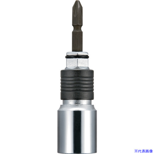 ■タジマ ビット交換ソケット 全ネジ2分5厘(W5/16)用 板ラチェット対応 BSZN25(8252712)×6[送料別途お見積り][法人限定][掲外取寄]