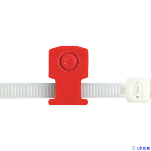 ■PANDUIT リベット式薄型押し込み固定具 赤 (1000個入) KIMSH366M2(8257283)[送料別途お見積り][法人限定][メーカー取寄]