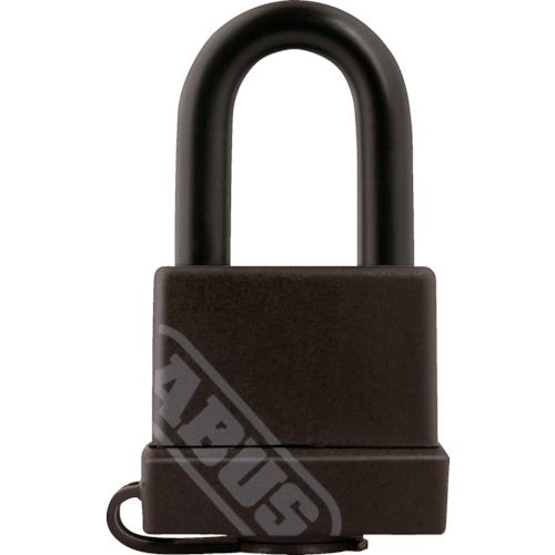 ■ABUS 真鍮南京錠 70-35 ブラック 7035BLACK(8265399)×12[送料別途お見積り][法人限定][掲外取寄]