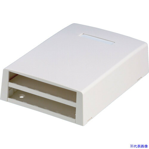 ■PANDUIT 光ファイバー・マルチメディアアウトレット 12個口 オフホワイト CBXF12IWAY(8281445)&times;10[送料別途お見積り][法人限定][掲外取寄]｜セミプロＤＩＹ店ファースト