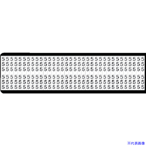 ■PANDUIT ワイヤーマーカー 5 (25枚入) PCM5(8281567)&times;4[送料別途お見積り][法人限定][掲外取寄]｜セミプロＤＩＹ店ファースト