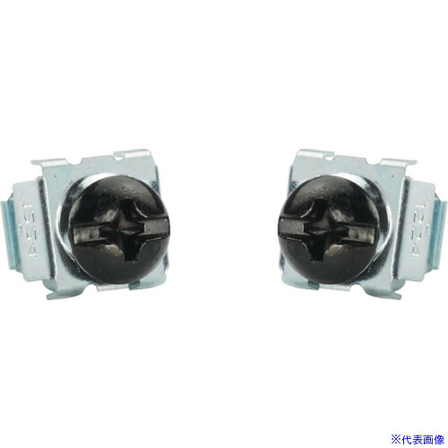 ■PANDUIT M5ケージナット&ネジ (100個入) CNWSM5C(8285914)