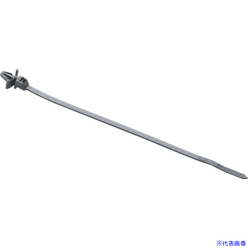 ■PANDUIT 押し込みタイプナイロン結束バンド 耐熱性黒 (500本入) PLWP1.5ID30(8288906)×2[送料別途お見積り][法人限定][メーカー取寄]