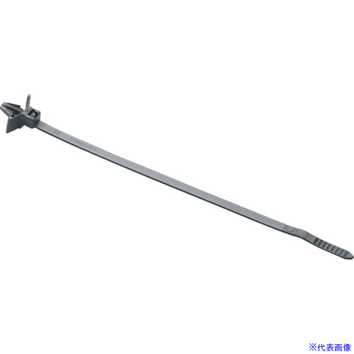 ■PANDUIT 押し込みタイプナイロン結束バンド 耐熱性黒 (500本入) PLWP1.5SD30(8288907)×2[送料別途お見積り][法人限定][メーカー取寄]