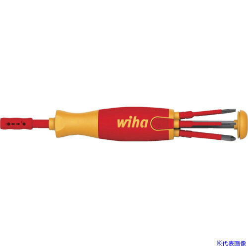 ■wiha 絶縁スリムバリオ 差替式ドライバー マガジンリフトアップ 6本入セット SB283109020(8290353) 8,030円
