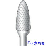 ■ナカニシ 超硬カッター 砲弾型 シングルカット φ12.7×25×軸φ6 26093(8293160)