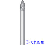 ■ナカニシ ロングシャフト超硬カッター 砲弾型 ダブルカット φ6×13×軸φ6 26641(8293206)