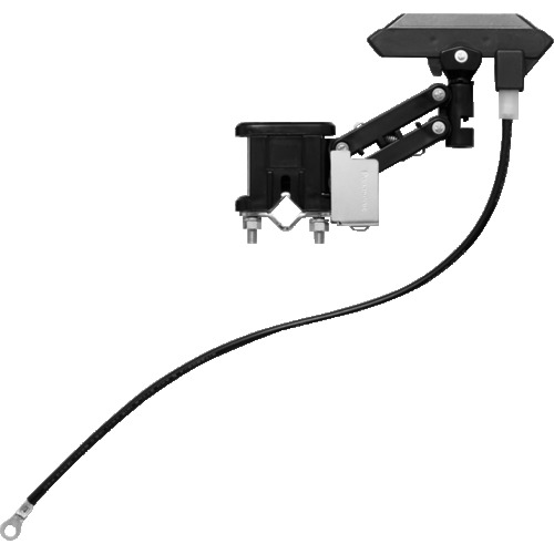 ■Panasonic 集電アーム 平型接続端子付 シングル型 角棒用 定格:1P600V20A DH56931K1(8356329)