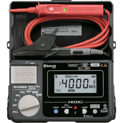 ■HIOKI デジタル絶縁抵抗計(5レンジ) IR4055－11 IR405511(8358280)