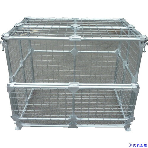 ■KOK 止水用品 土のうステーションTN 幅1200×奥行800×高さ1000mm DS1(8359904)[送料別途お見積り][法人限定][直送]