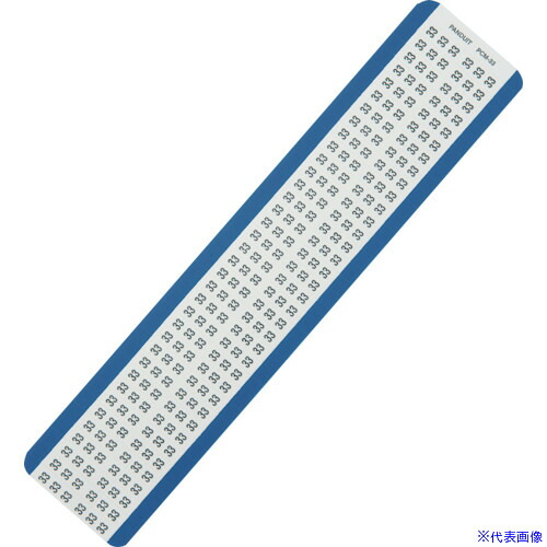 ■PANDUIT ワイヤーマーカー 33 (25枚入) PCM33(8360981)&times;4[送料別途お見積り][法人限定][掲外取寄]｜セミプロＤＩＹ店ファースト