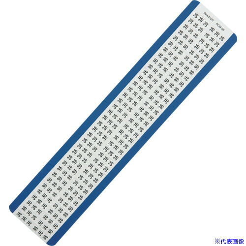 ■PANDUIT ワイヤーマーカー 36 (25枚入) PCM36(8360985)&times;4[送料別途お見積り][法人限定][掲外取寄]｜セミプロＤＩＹ店ファースト