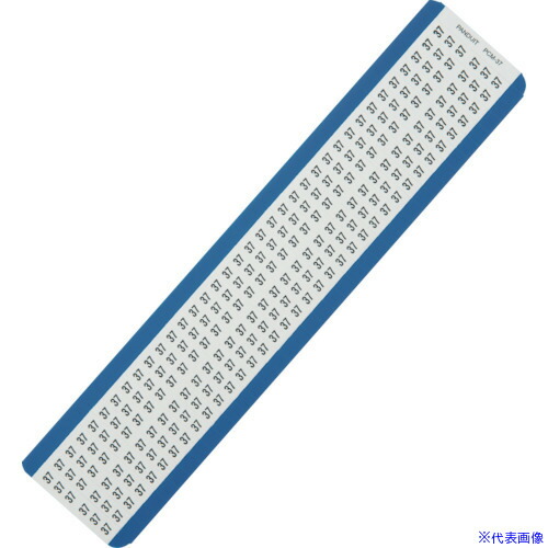 ■PANDUIT ワイヤーマーカー 37 (25枚入) PCM37(8360986)&times;4[送料別途お見積り][法人限定][掲外取寄]｜セミプロＤＩＹ店ファースト