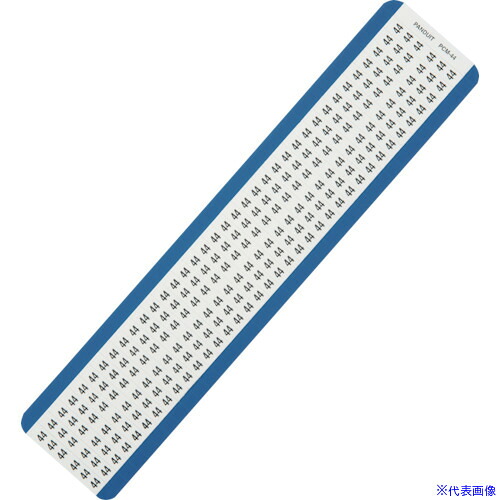 ■PANDUIT ワイヤーマーカー 44 (25枚入) PCM44(8360994)&times;4[送料別途お見積り][法人限定][掲外取寄]｜セミプロＤＩＹ店ファースト