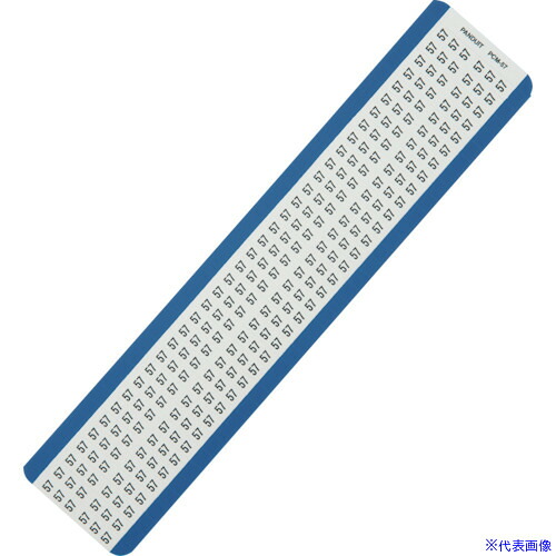 ■PANDUIT ワイヤーマーカー 57 (25枚入) PCM57(8361007)&times;4[送料別途お見積り][法人限定][掲外取寄]｜セミプロＤＩＹ店ファースト