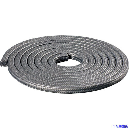 ■Matex ケミカル用グランドパッキン(黒) 幅3mm×長さ3m×高さ3mm 65203.03M(8367187)[送料別途お見積り][法人限定][掲外取寄]
